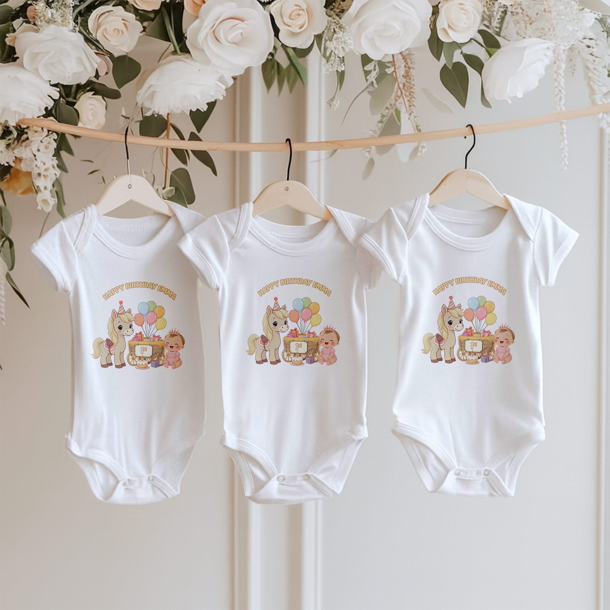 Personalized Farm Friend Bodysuit – Special Decor room & Birthday Gifts for Kids (Copy)