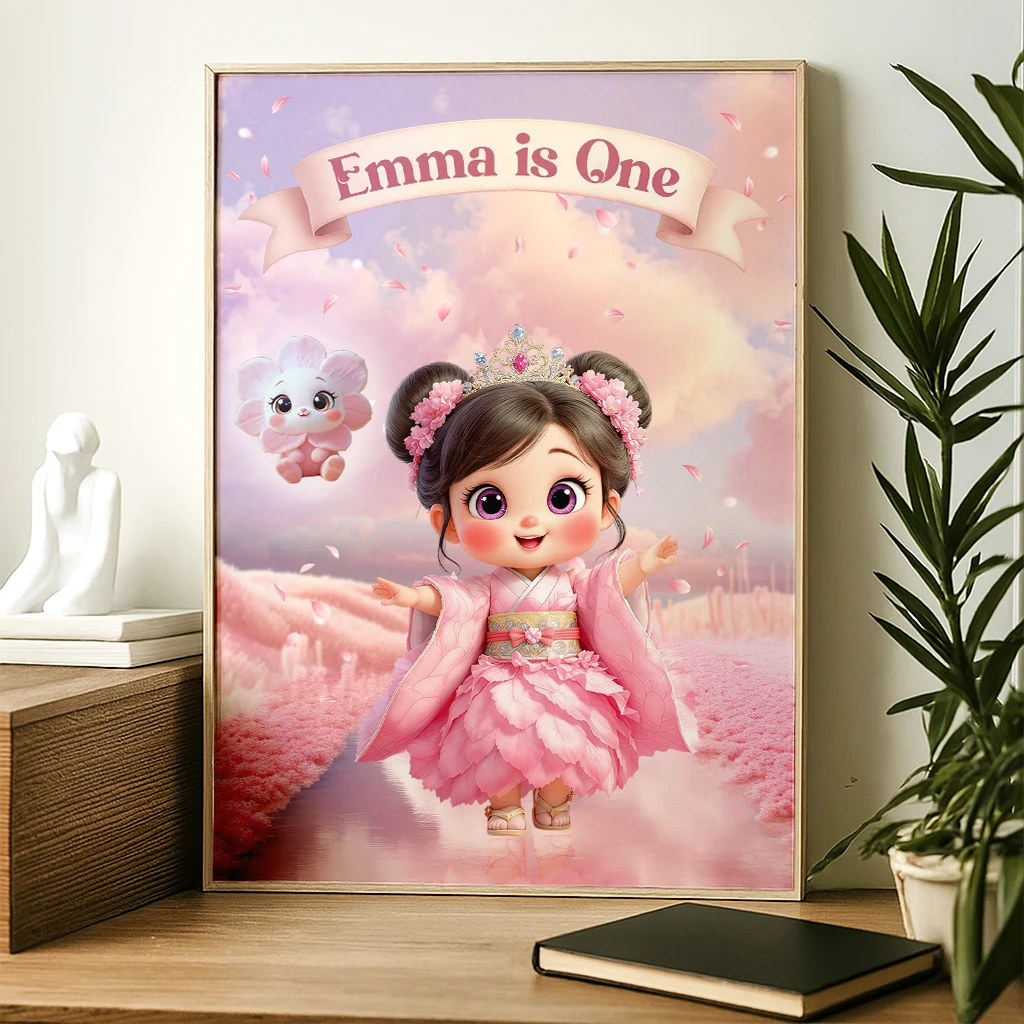 Personalized Cherry Blossom Portrait