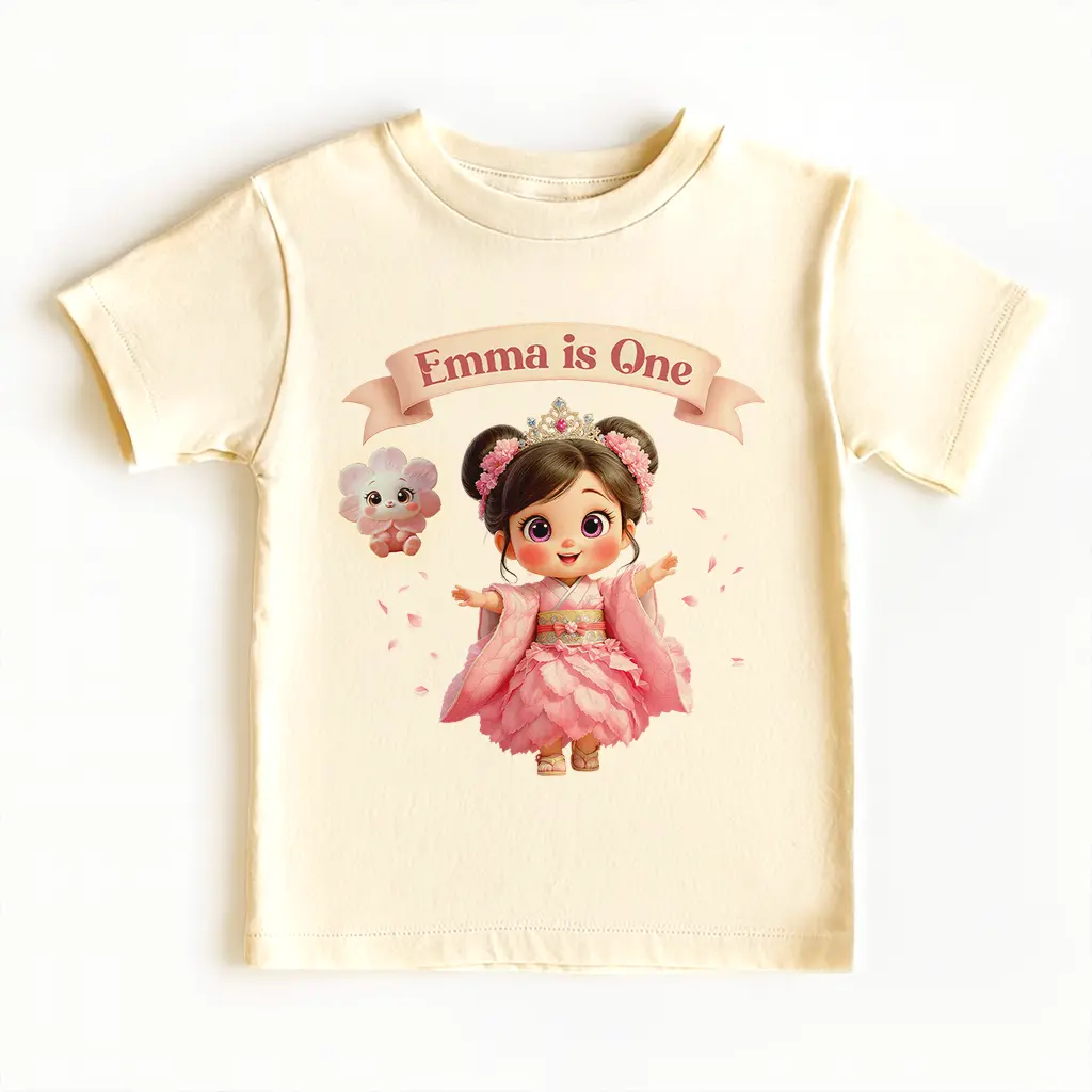 Personalized Cherry Blossom T‑shirt