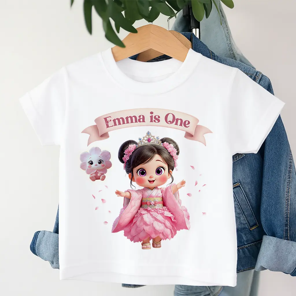 Personalized Cherry Blossom T‑shirt