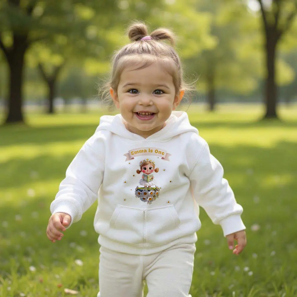Personalized Daisy Hoodie for Kids