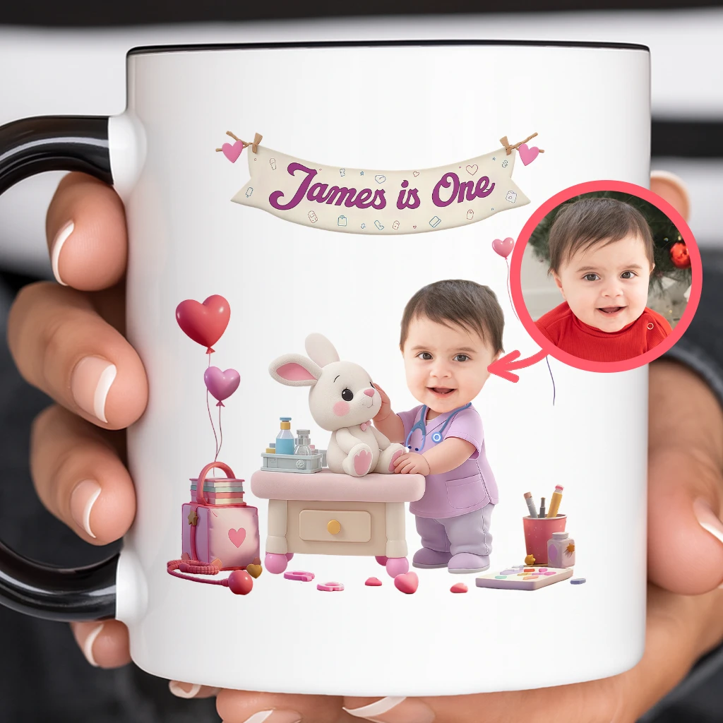 Personalized Doctor Mug for Kids | A Caring Gift for Little Healers | Medical Kids’ Drinkware