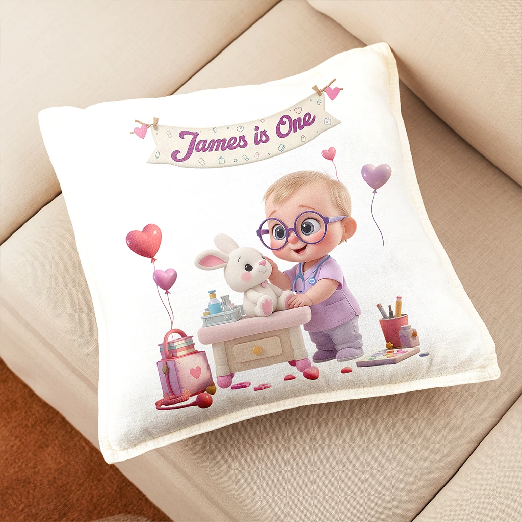 Personalized Doctor Pillow for Kids