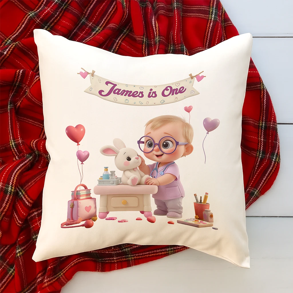 Personalized Doctor Pillow for Kids