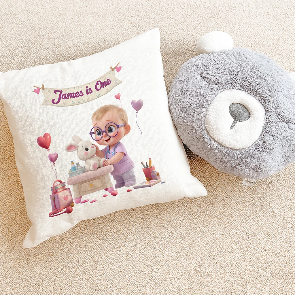 Personalized Doctor Pillow for Kids