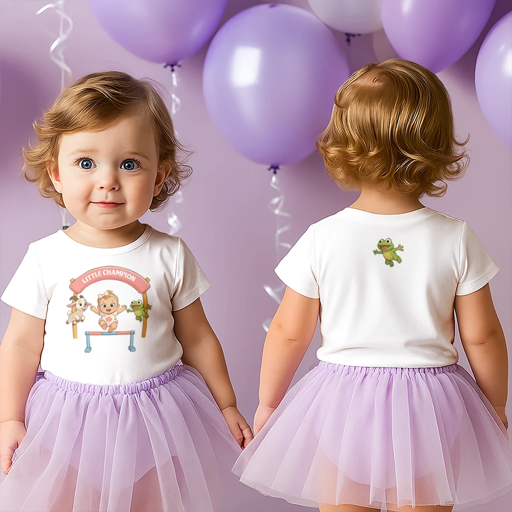 personalized little champion obstacle race tshirt art