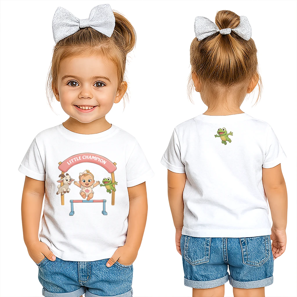 personalized little champion obstacle race tshirt art
