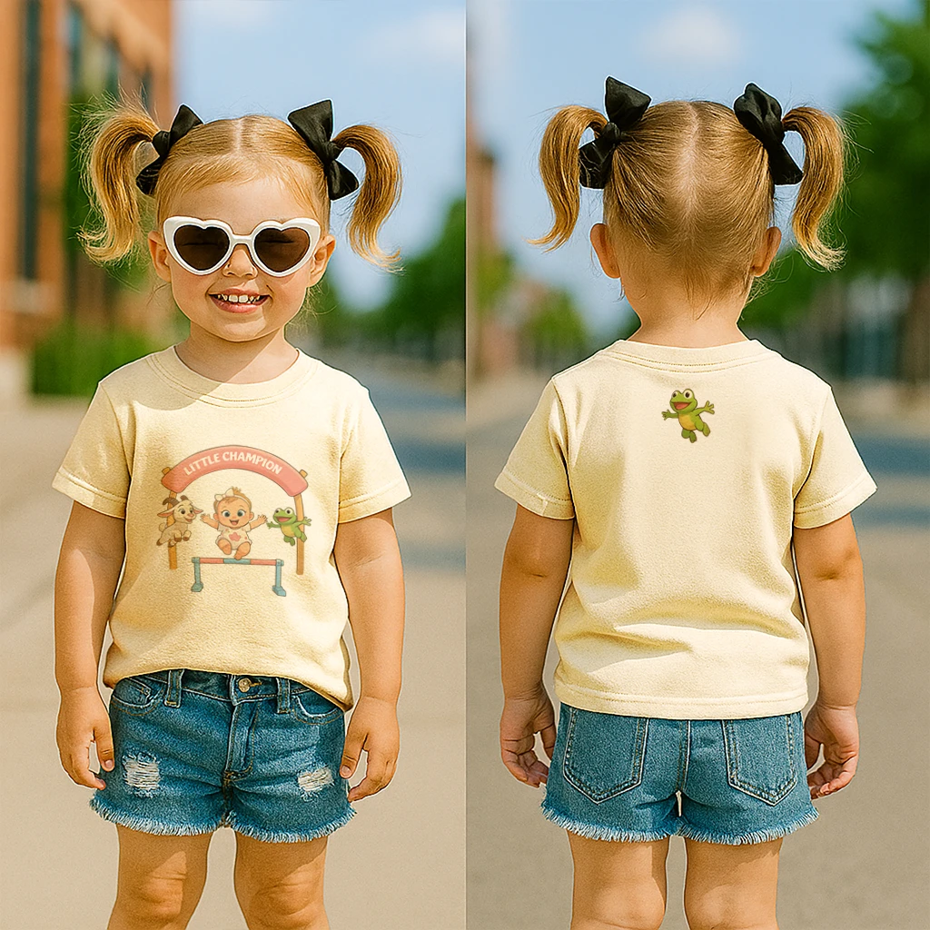 Customized Little Champion Obstacle Race T-shirt