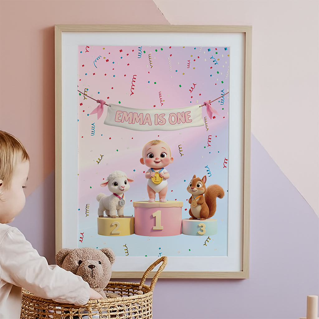 personalized little champion sports art