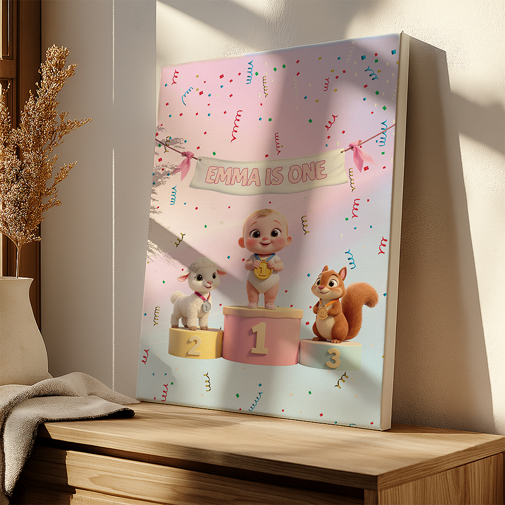 personalized little champion sports art