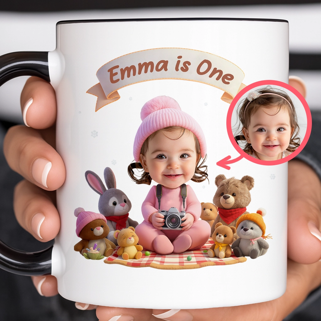 Personalized Photographer Mug for Kids | A Creative Gift for Little Shutterbugs | Visual Kids’ Drinkware