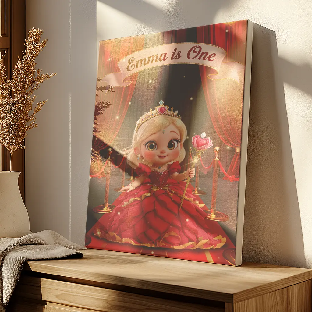 Personalized Rose Portrait for Kids