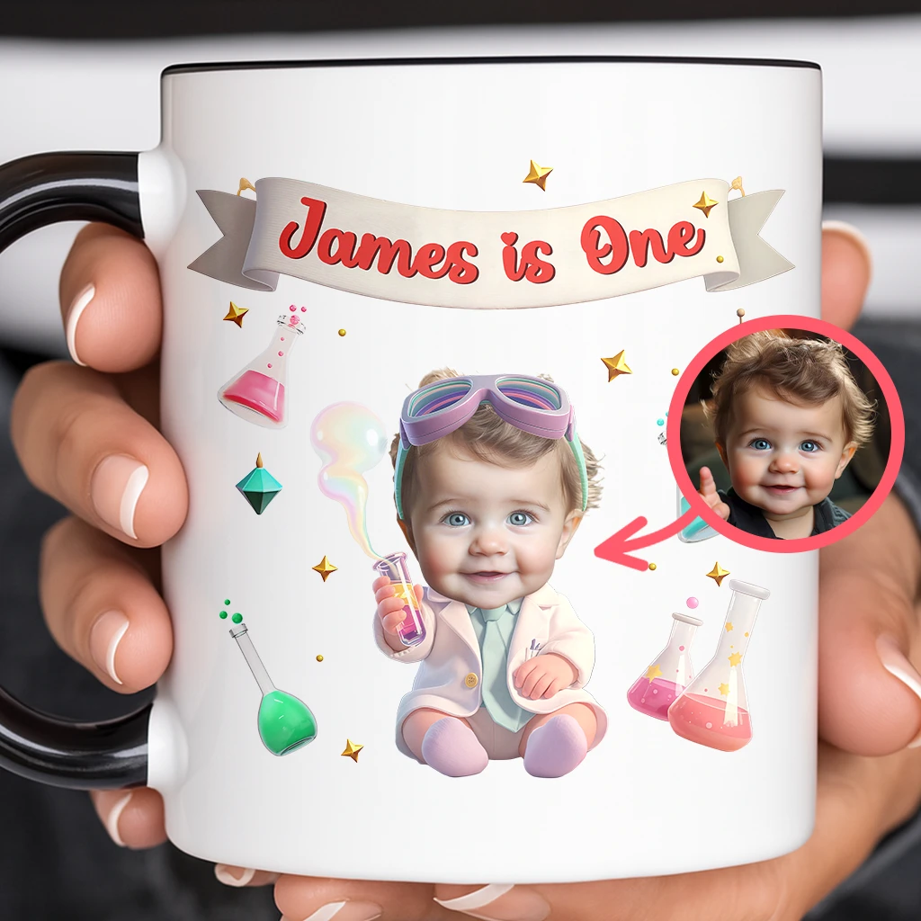Personalized Scientist Mug for Kids | A Discovery Gift for Little Researchers | Educational Kids’ Drinkware