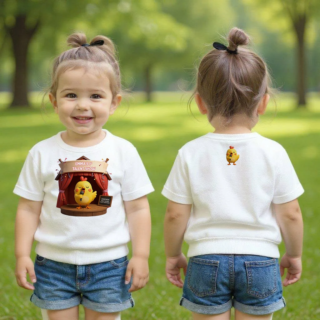 personalized talent show tshirt art