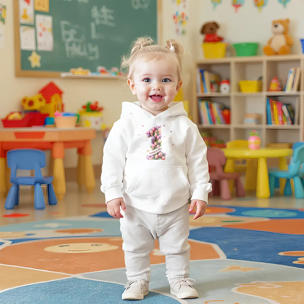 Personalized Tulip Hoodie for Kids