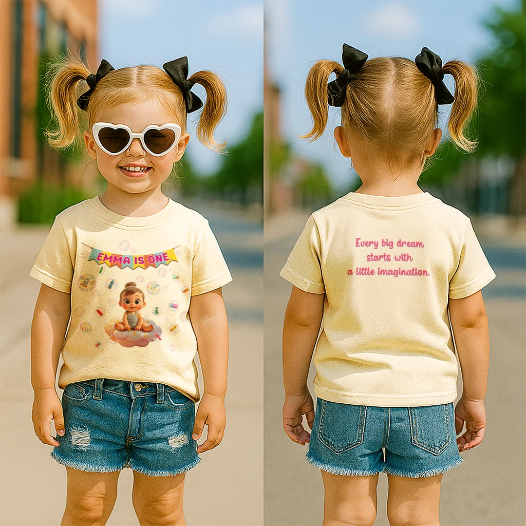 custom artist t-shirt for kids
