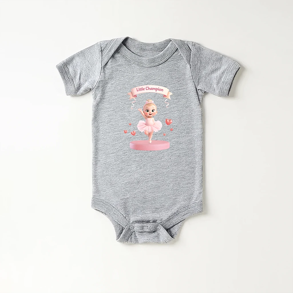 personalized kids ballet bodysuit art