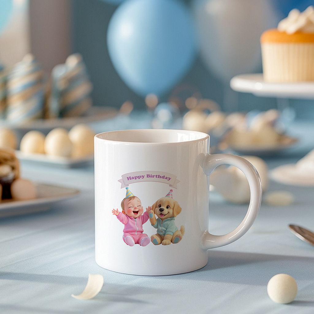 personalized labrador retriever mug art