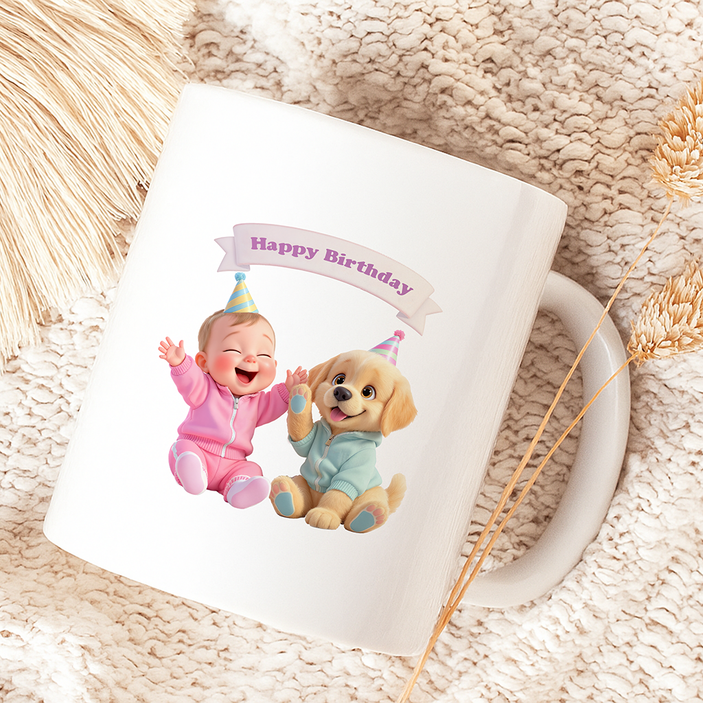 personalized labrador retriever mug art