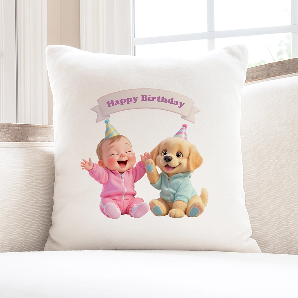 personalized labrador retriever pillow art