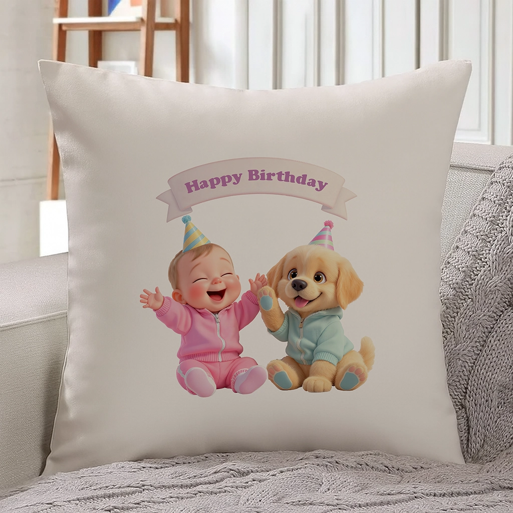 personalized labrador retriever pillow art