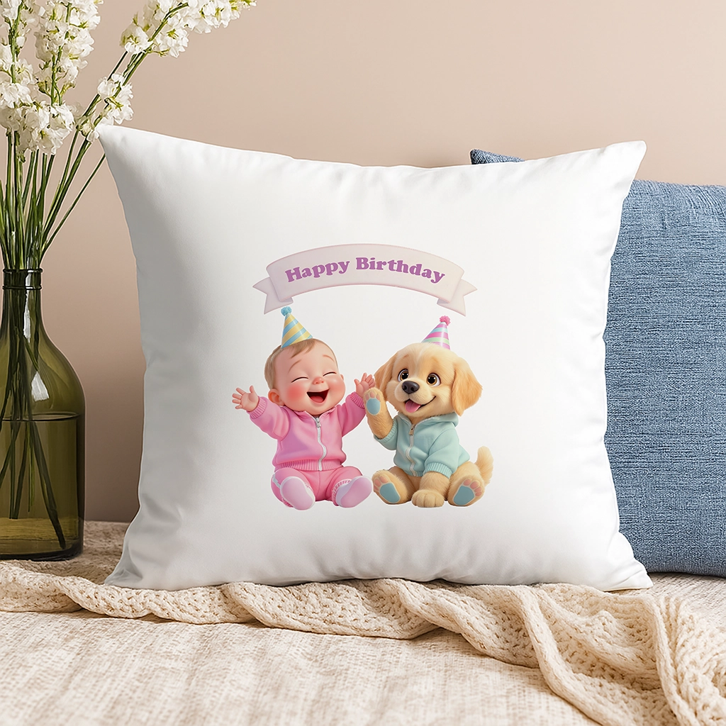 personalized labrador retriever pillow art