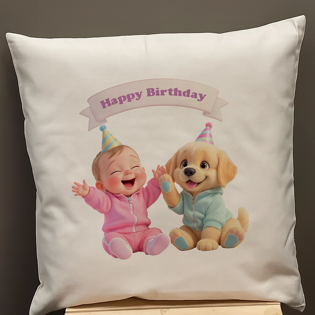 personalized labrador retriever pillow art