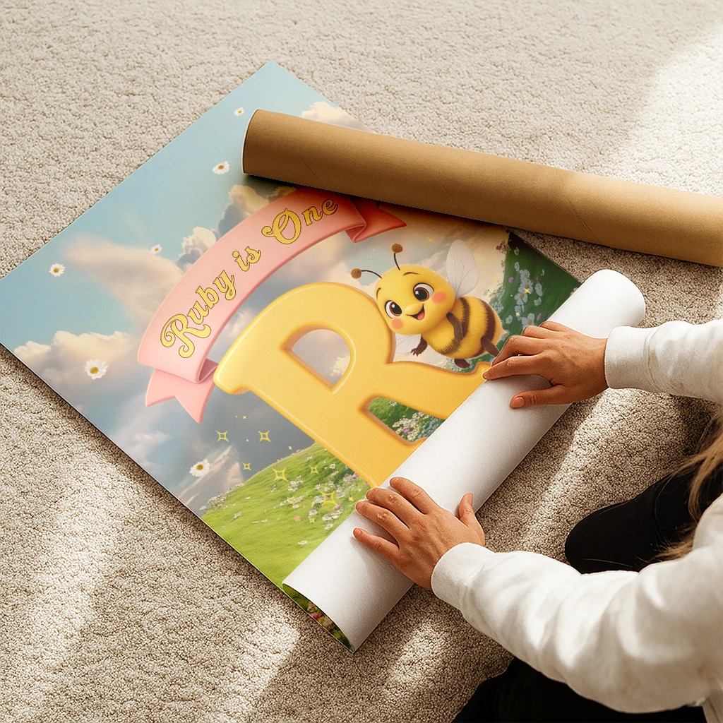 Personalized Letter R Canvas