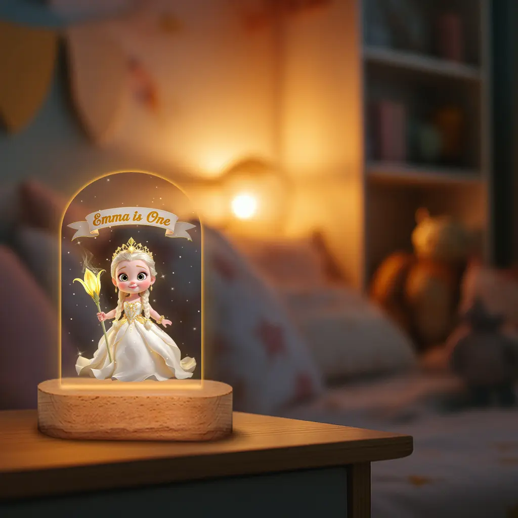 personalized lily nightlight for kids