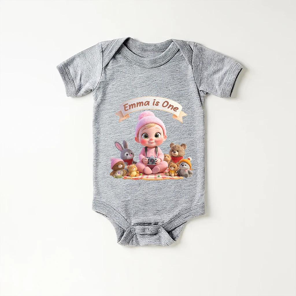 Personalized Photographer Baby Onesie