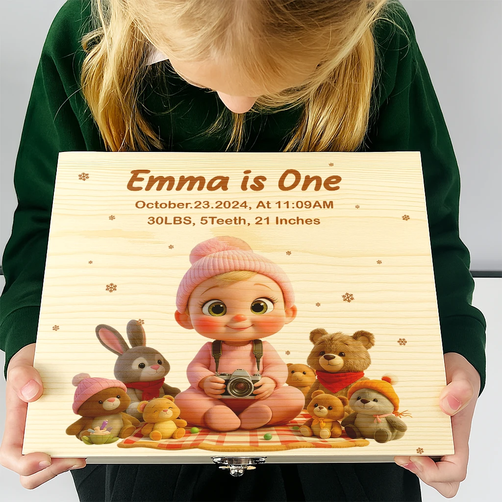 Personalized Photographer Memory Box