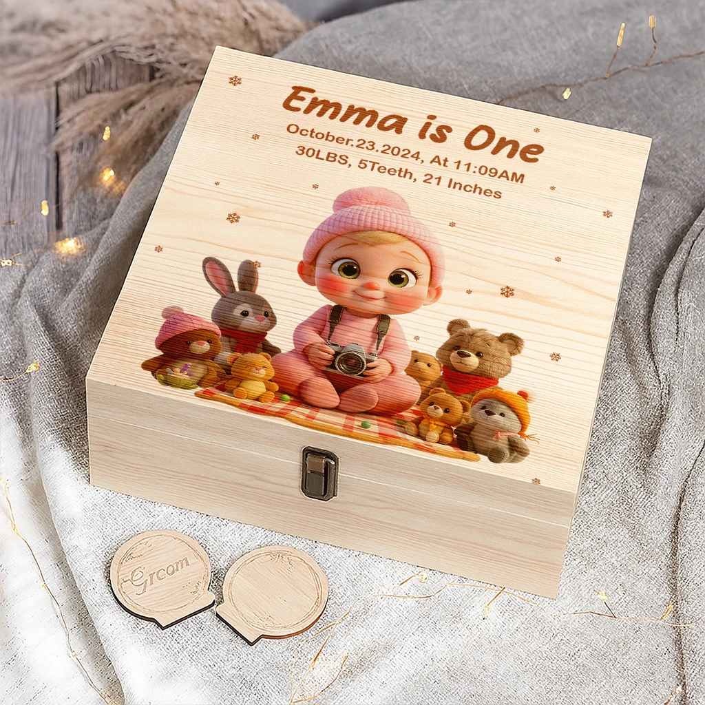 Personalized Photographer Memory Box