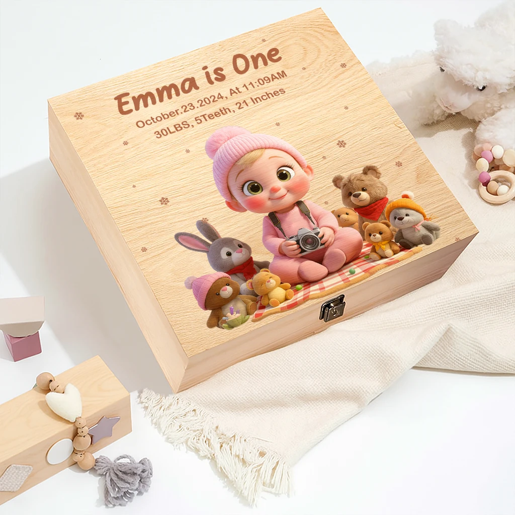 Personalized Photographer Memory Box