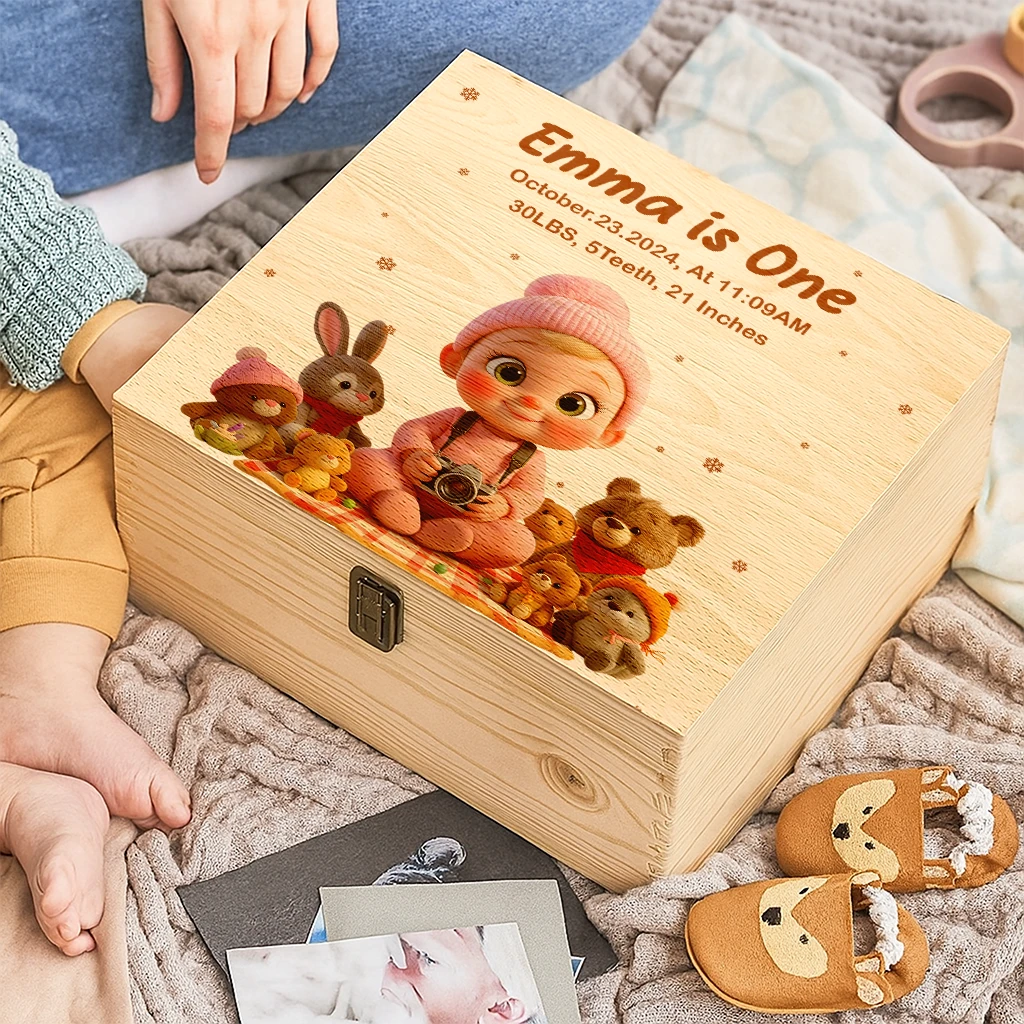 Personalized Photographer Memory Box