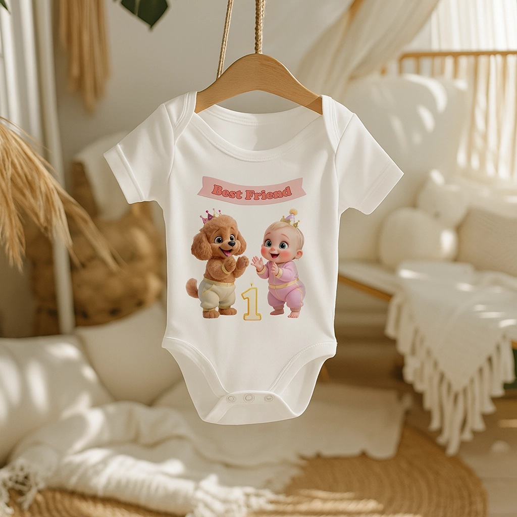 personalized poodle bodysuit art