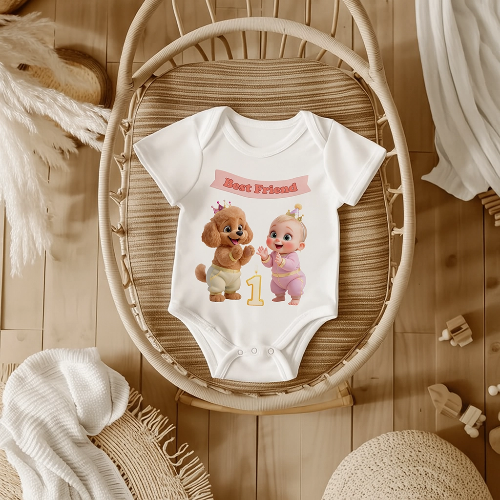 personalized poodle bodysuit art