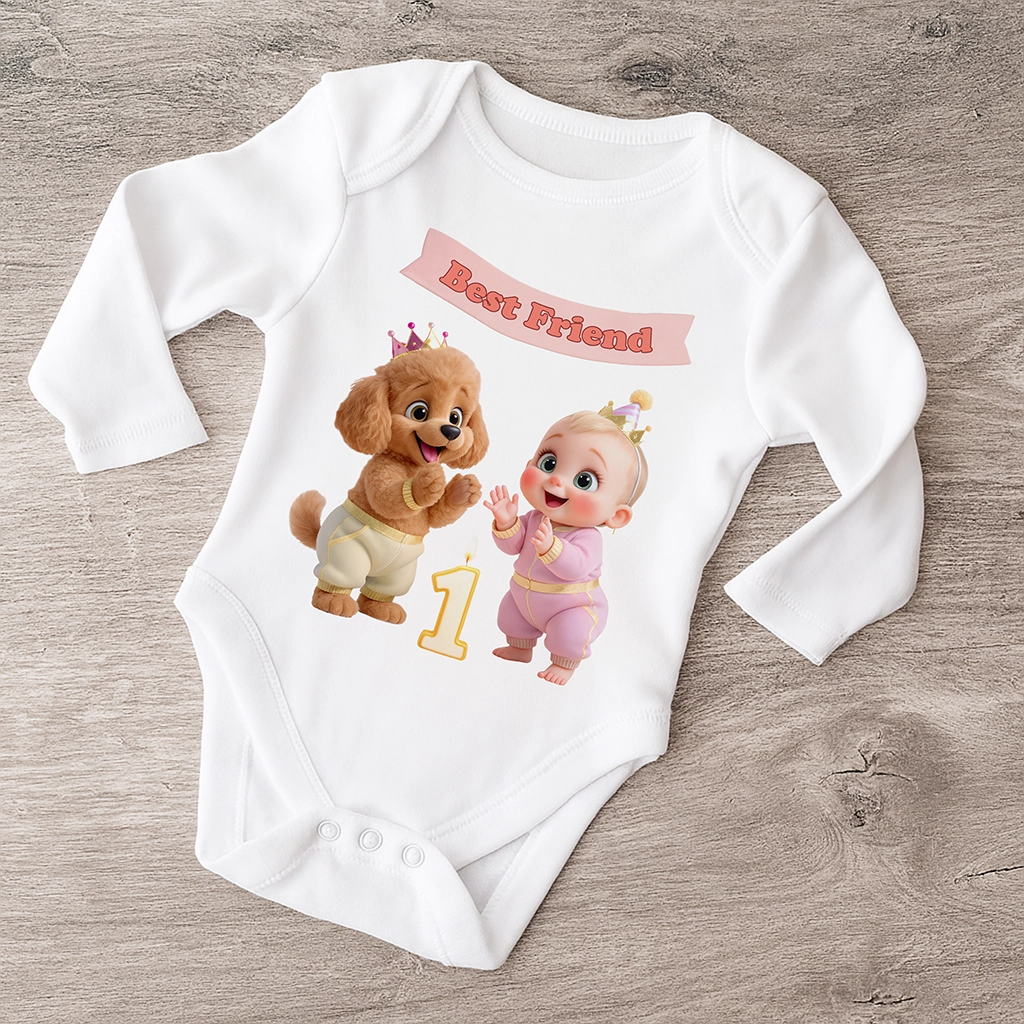 personalized poodle bodysuit art
