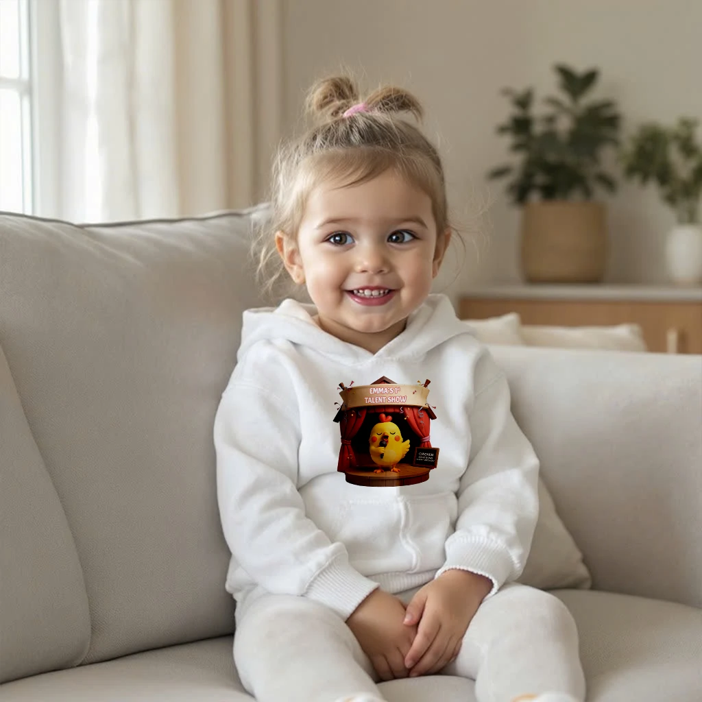 personalized talent show hoodie art