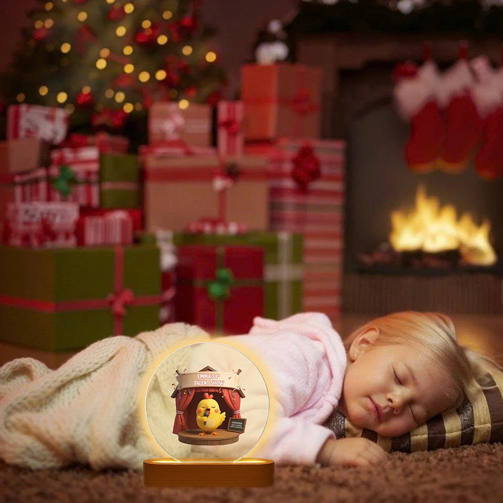 personalized talent show night light art