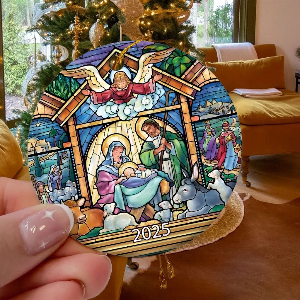 2025 Nativity Scene Ornament
