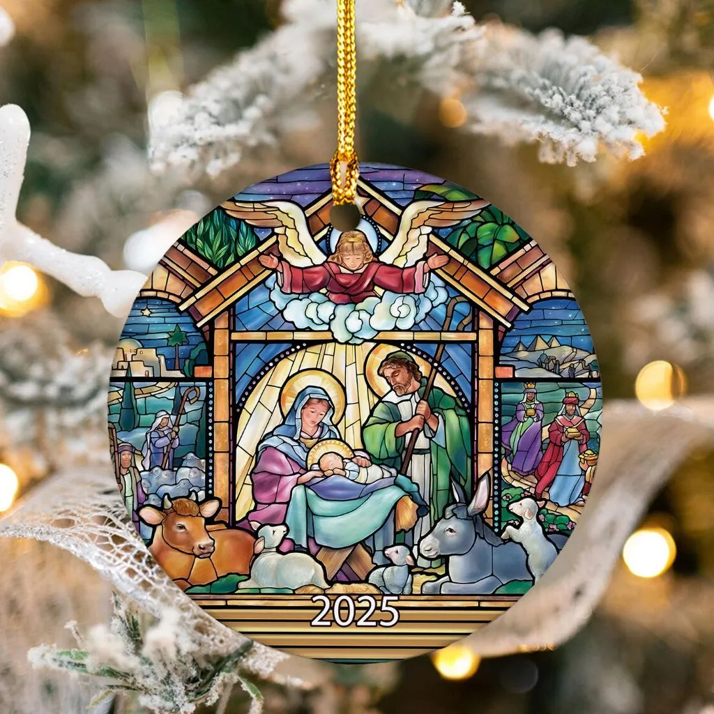 2025 Nativity Scene Ornament