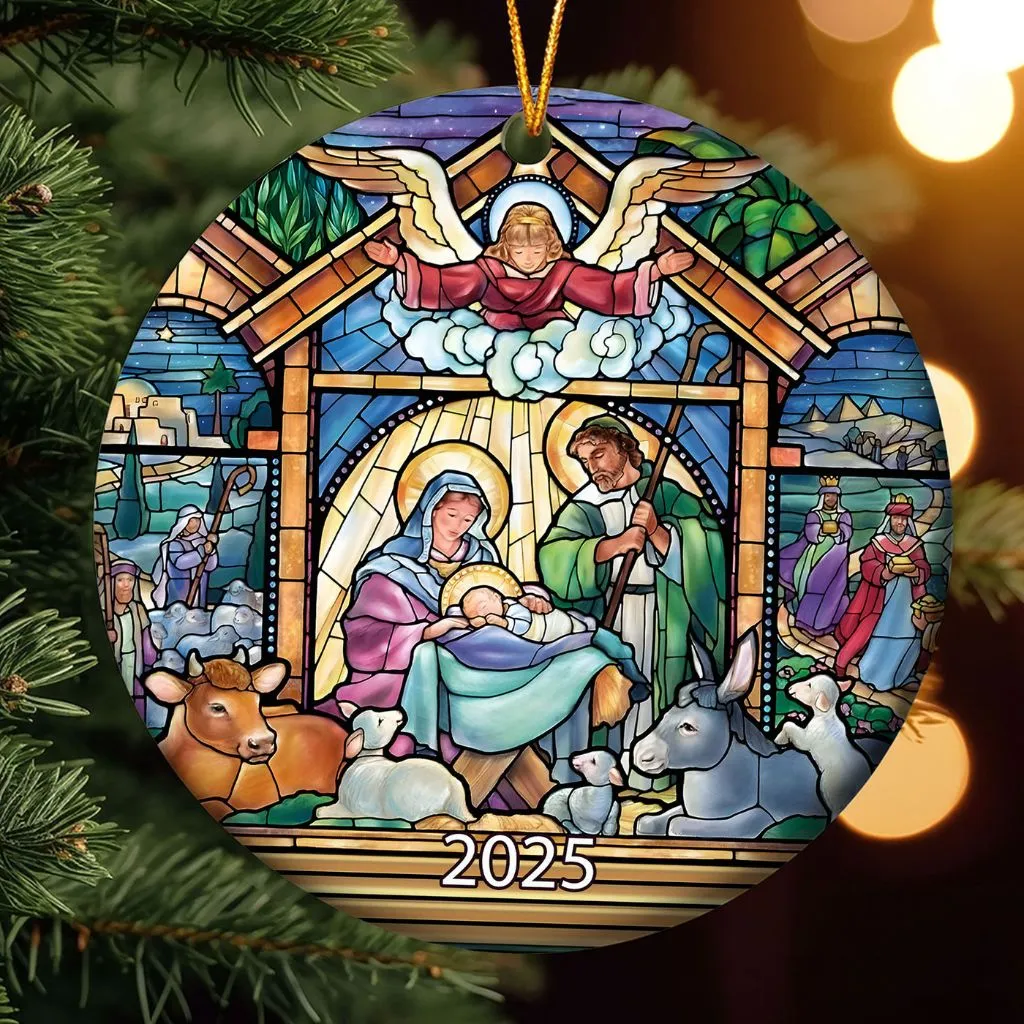 2025 Nativity Scene Ornament