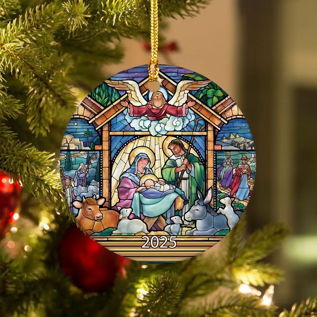 2025 Nativity Scene Ornament