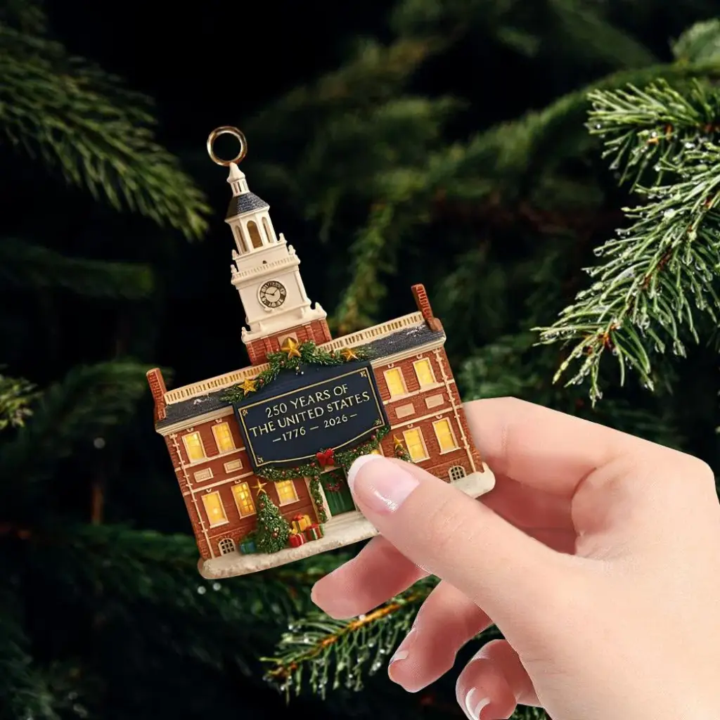 america 250th anniversary ornament