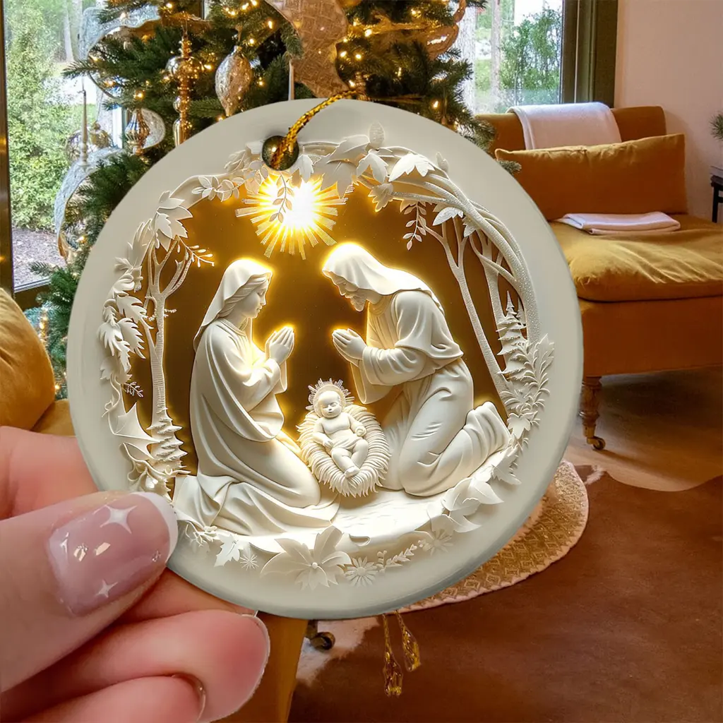 christian christmas decor