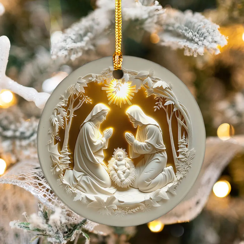christian christmas decor