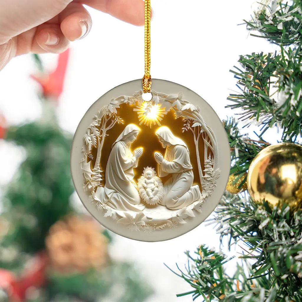 christian christmas decor
