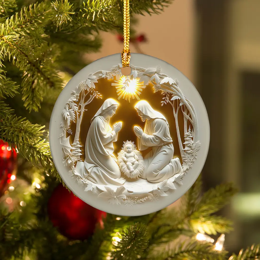 christian christmas decor