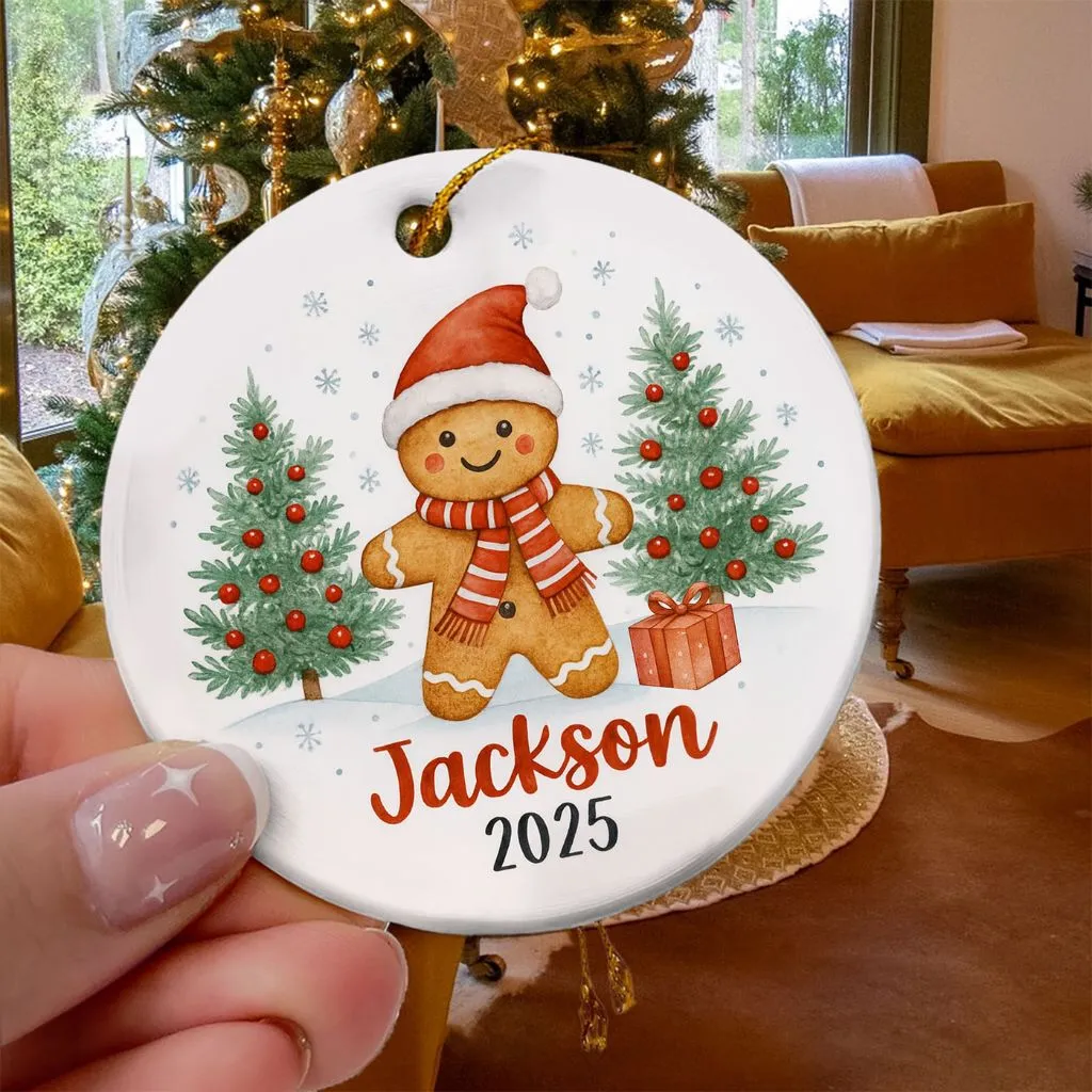 Christmas Gift Child Tree Ornament