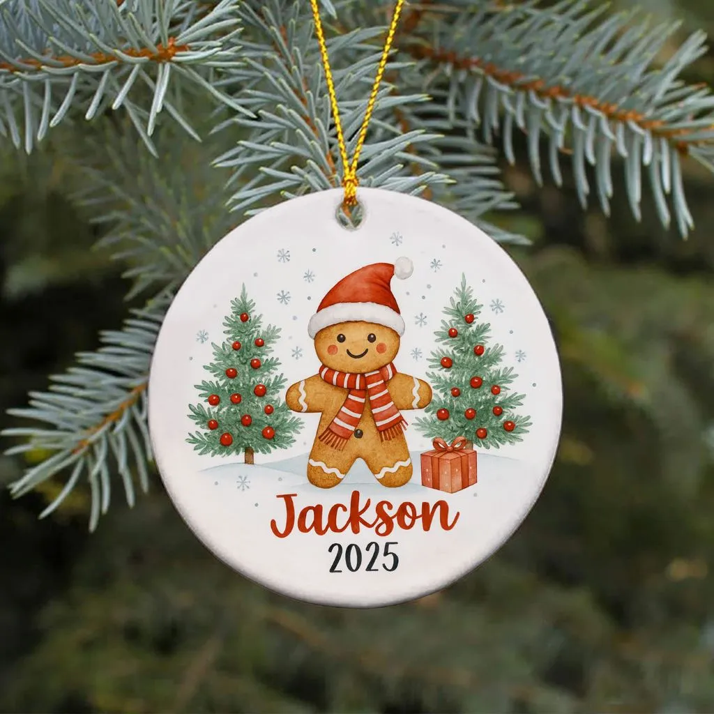 Christmas Gift Child Tree Ornament